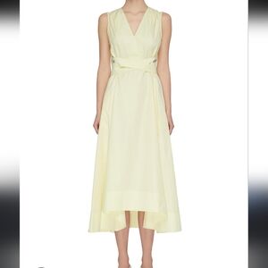 3.1 Phillip Lim Butter Yellow Midi Dress